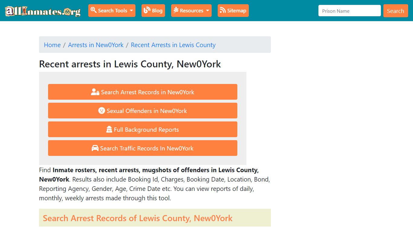 Recent arrests in Lewis County, New York | Mugshots, Rosters, Inmates ...